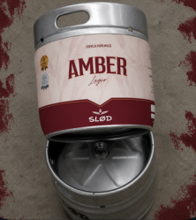 Barril de chopp SLØD Amber Lager