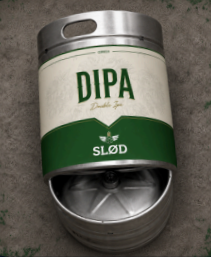 Barril de chopp SLØD Double IPA
